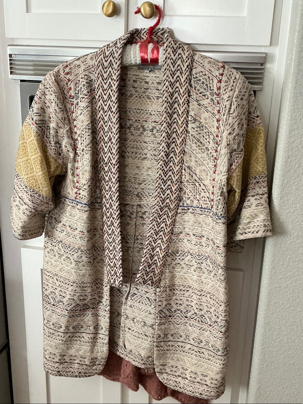 World Market Asian Inspired Cotton blend Jacket Size S/M